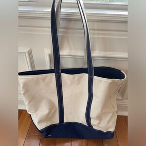 LL Bean Boat and Tote canvas bag